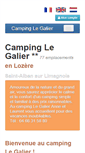 Mobile Screenshot of campinglozere.net