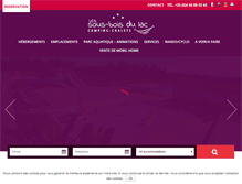 Tablet Screenshot of campinglozere.com